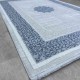 سجاد تركي بيتون تركي 26569A كريم ازرق مقاس 300*400