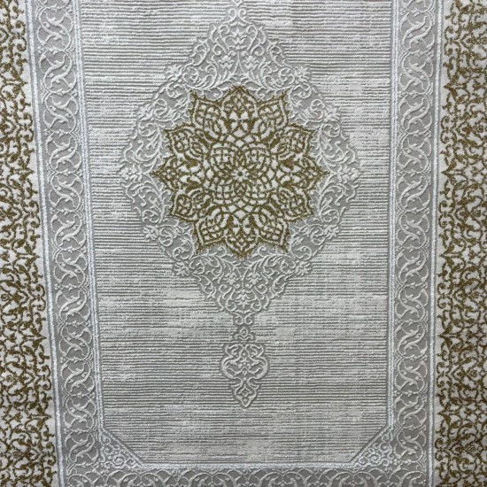 سجاد تركي بيتون تركي 26569A كريم ذهبي مقاس 100*300 سجاد تركي بيتون تركي 26569A كريم ذهبي مقاس 100*300