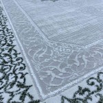 سجاد تركي بيتون تركي 26569A كريم اخضر مقاس 200*300