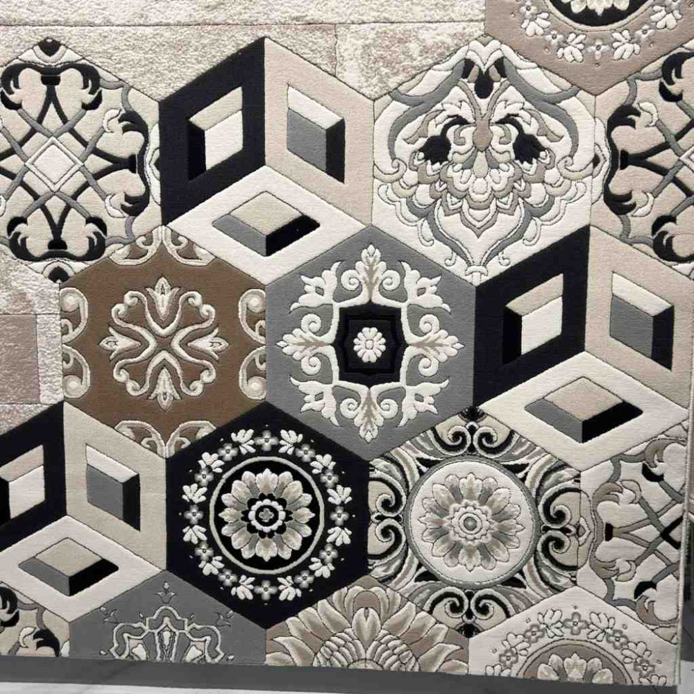 سجاد ارت بلس محفر تركي AA057B اسود مقاس 300*400