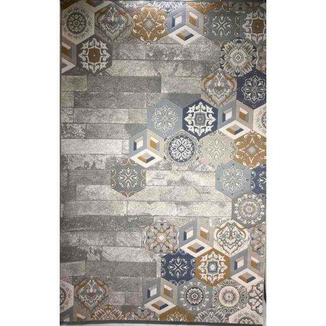 سجاد ارت بلس محفر تركي AA057B رصاصي ميكس مقاس 250*350