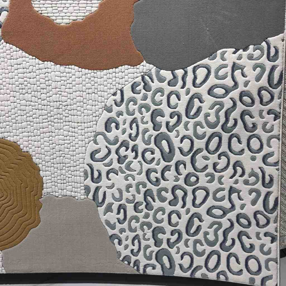 سجاد ارت بلس محفر تركي 0C958A رصاصي ميكس مقاس 300*400