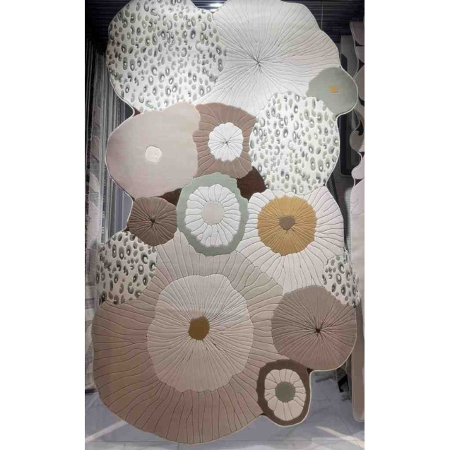 سجاد محفر تركي ارت N0365A بيج مقاس 250*350