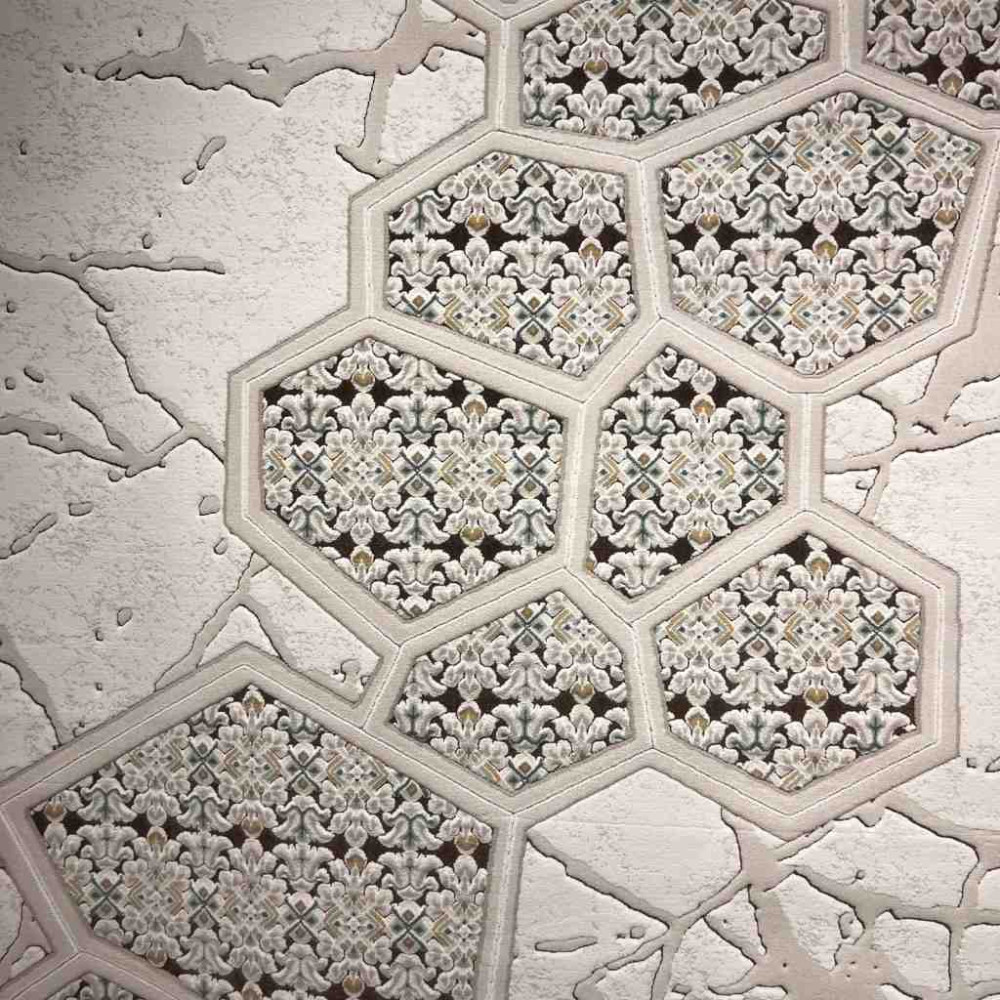 سجاد محفر تركي ارت N0374A بيج مقاس 120*170