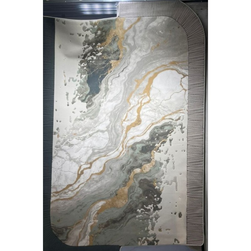 سجاد محفر تركي ارت N0389A بيج مقاس 200*300