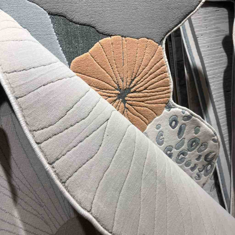 سجاد محفر تركي ارت N0365A رصاصي مقاس 120*170