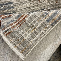 Turkish Bohemian Rug Athena 39141A beige Size 150*150