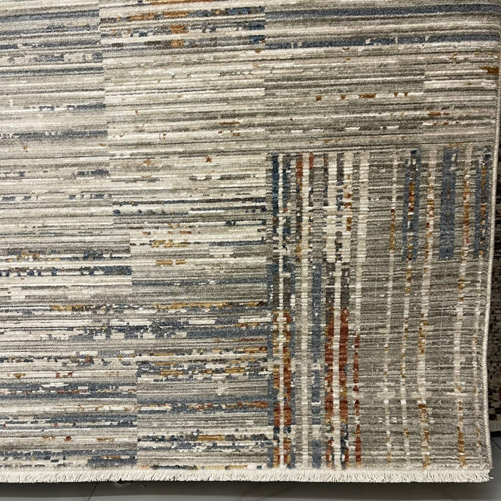 Turkish Bohemian Rug Athena 39141A beige Size 150*150