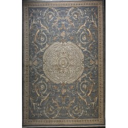 Turkish Bohemian Rug Athena 40931A blue Size 80*150