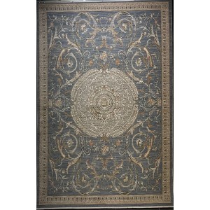 Turkish Bohemian Rug Athena 40931A blue Size 80*150