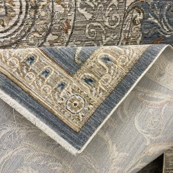 Turkish Bohemian Rug Athena 40931A blue Size 80*150