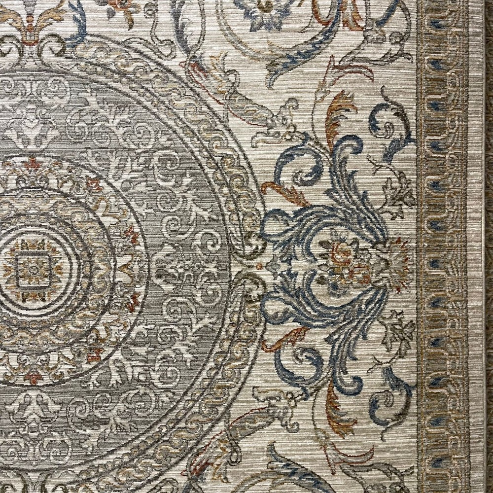 Turkish Bohemian Marrakech Rug OM24KC Blue White Size 150*220