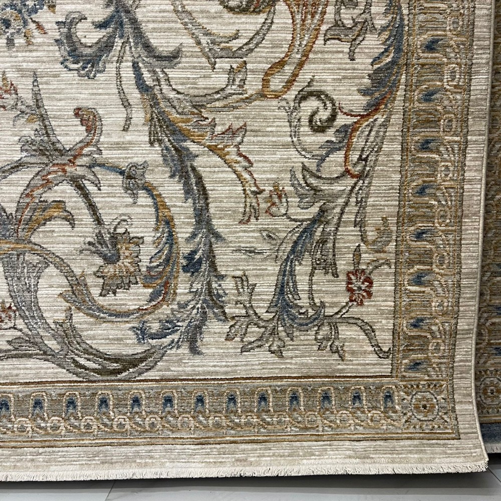 Turkish Bohemian Marrakech Rug OM24KC Blue White Size 150*220