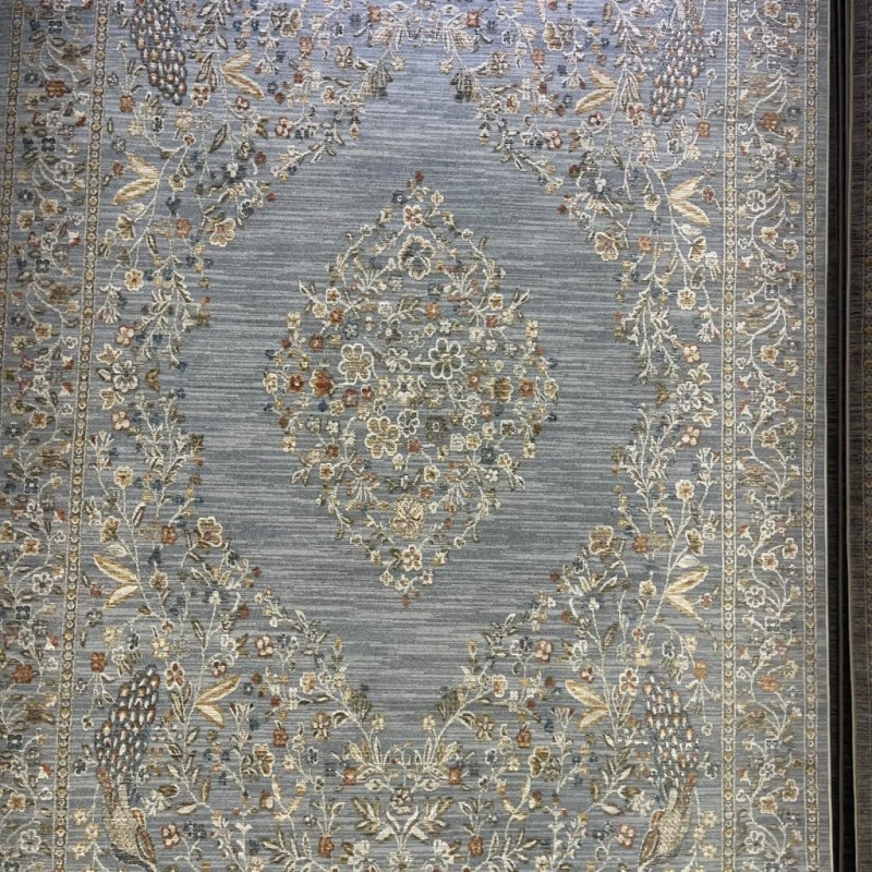 سجاد بوهيمي تركي اثينا 40210A سماوي مقاس 300*400