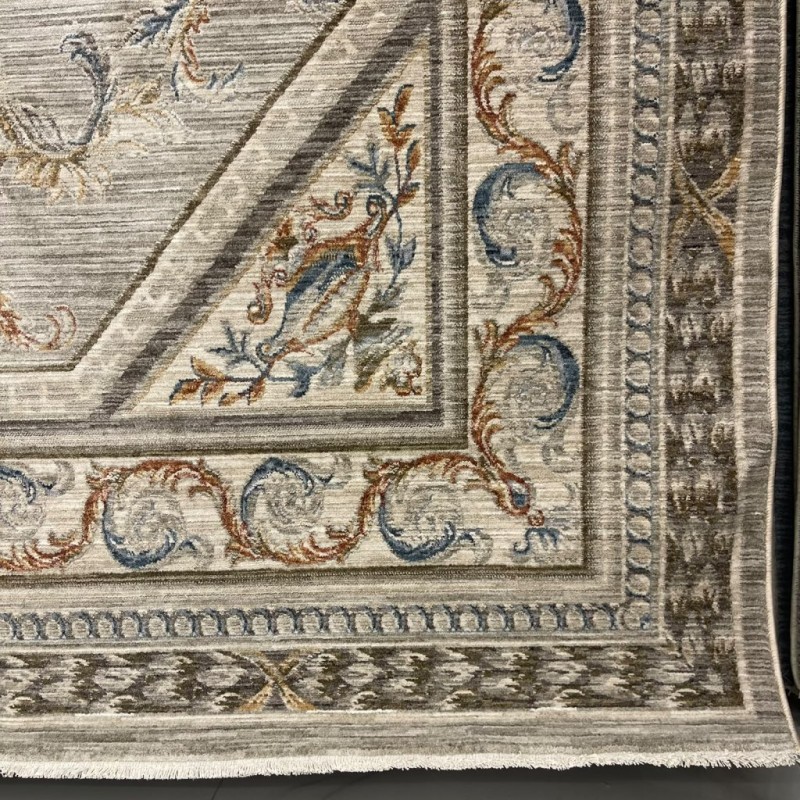 سجاد بوهيمي تركي اثينا 40965A بيج مقاس 150*150
