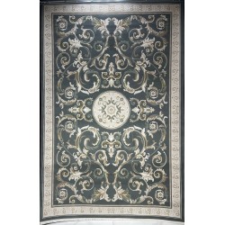 سجاد تركي نقش فرنسي بارون 41162A بترولي مقاس 400*500