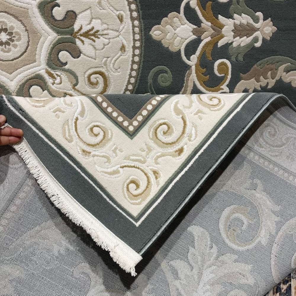 سجاد تركي نقش فرنسي بارون 41162A بترولي مقاس 400*500 سجاد تركي نقش فرنسي بارون 41162A بترولي مقاس 400*500