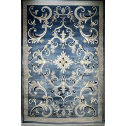 سجاد تركي نقش فرنسي بارون 60641A سماوي مقاس 400*500