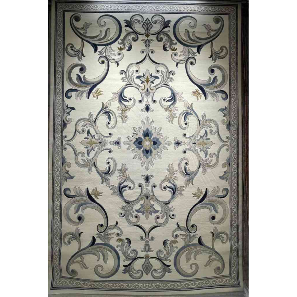 سجاد تركي نقش فرنسي بارون 60641A كريم مقاس 400*600