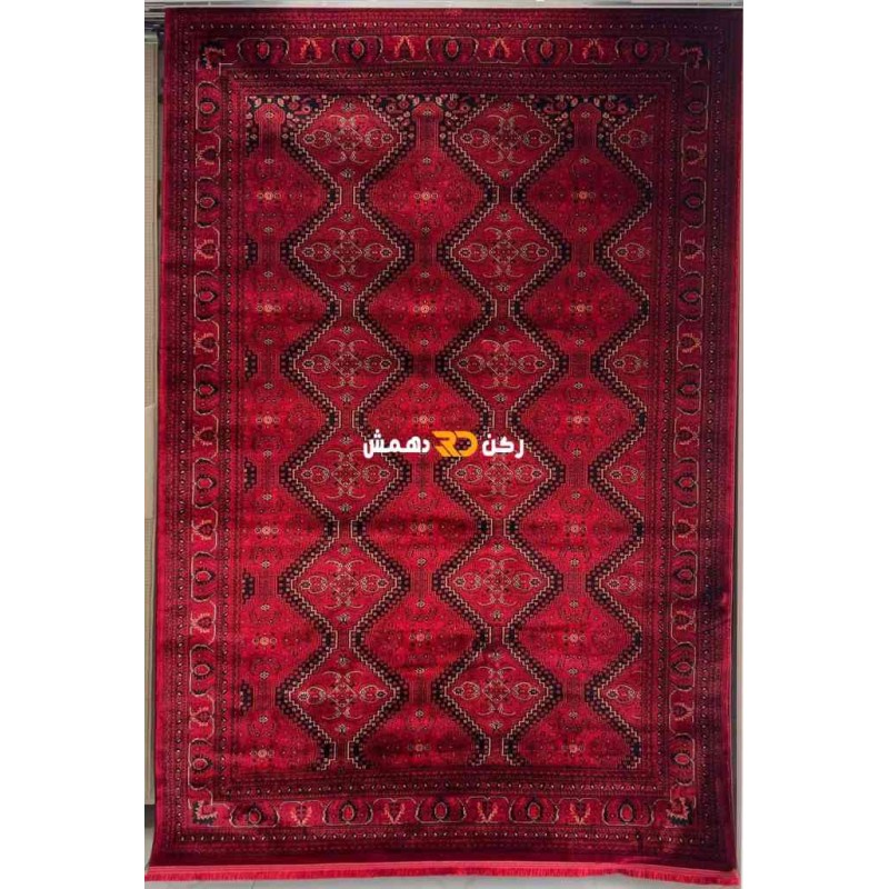 سجاد بخارى بلس تركي 10 افغاني احمر مقاس 50*80
