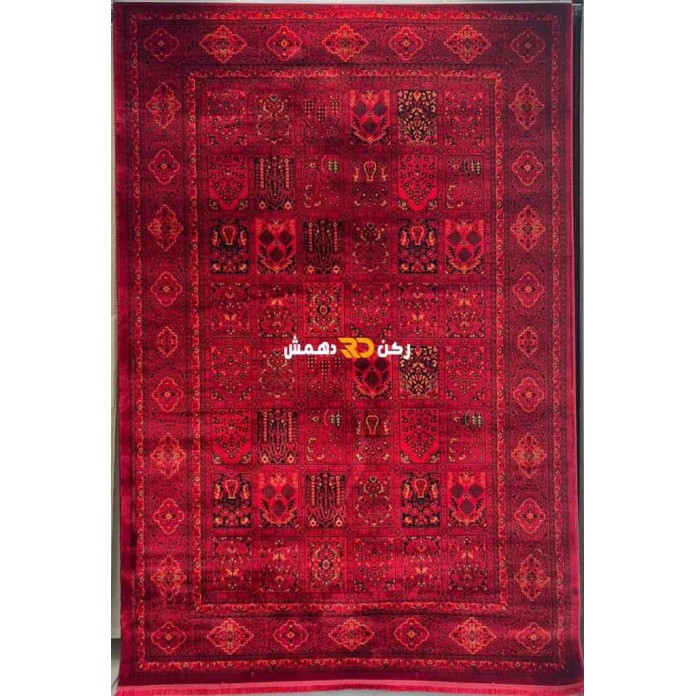 سجاد بخارى بلس تركي 43 افغاني احمر مقاس 100*300