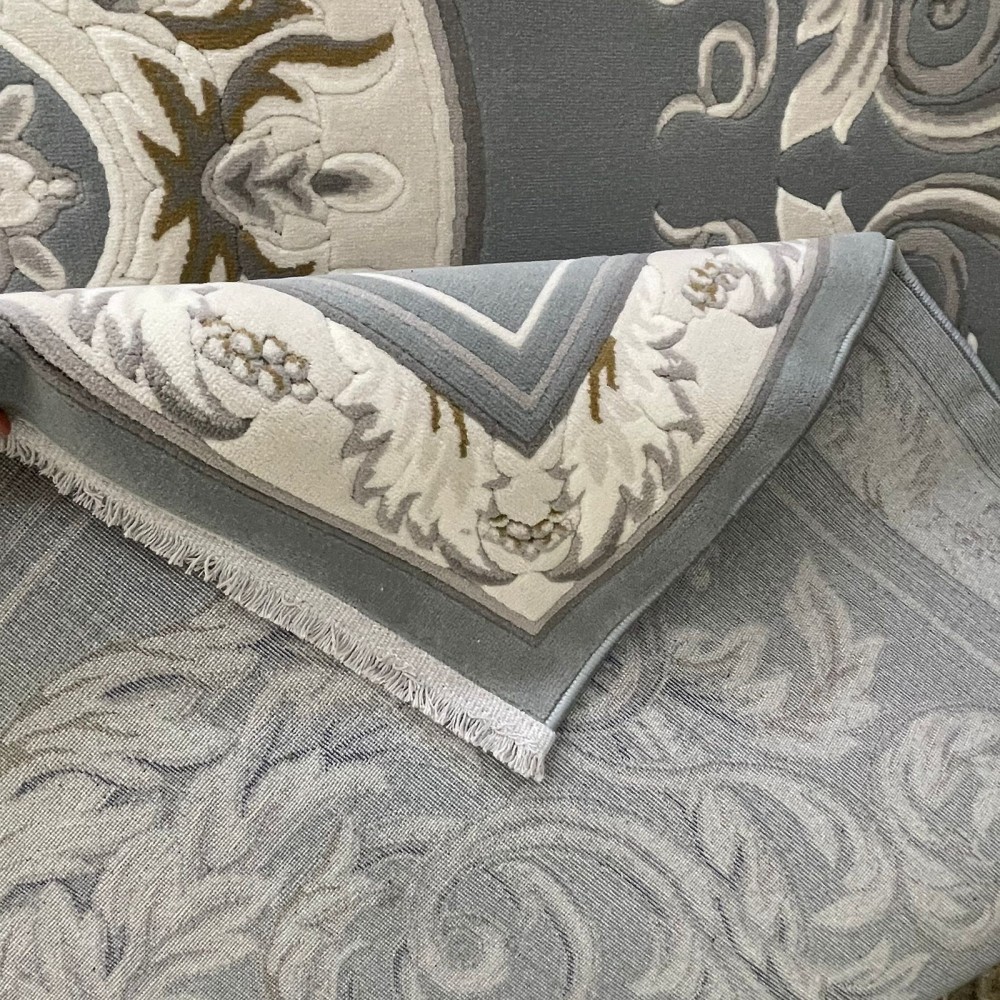 سجاد القصور تركي كراون نقش فرنسي تركي 41170A بيج مقاس 400*500