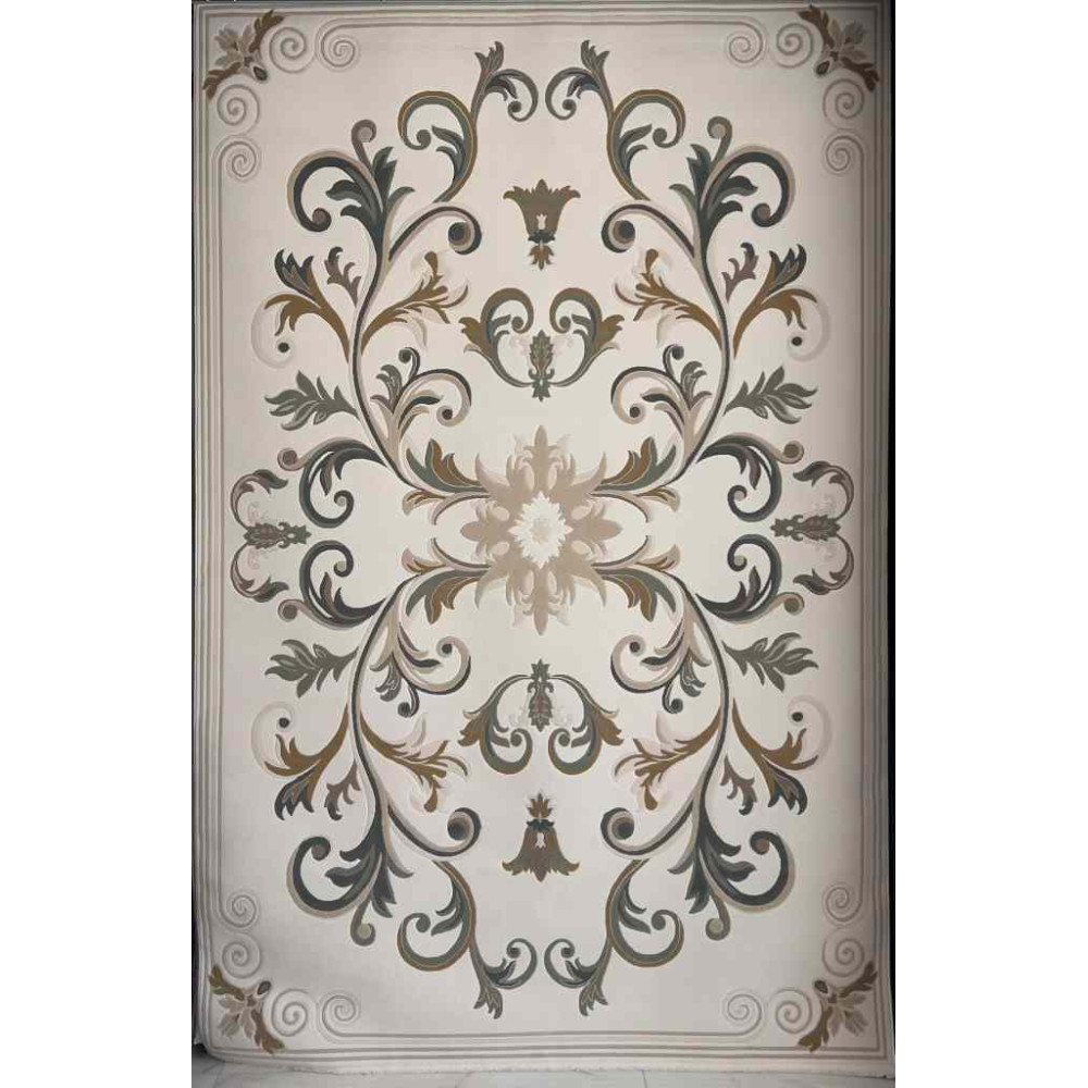 سجاد تركي ايفل 41180A كريم اخضر مقاس 400*600 سجاد تركي ايفل 41180A كريم اخضر مقاس 400*600