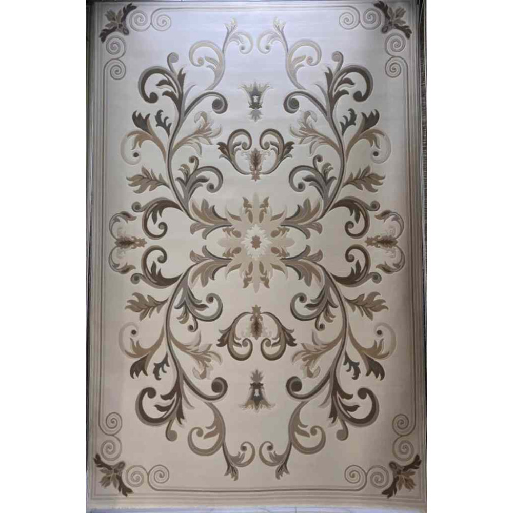 سجاد تركي ايفل 41180A كريم بيج فاتح مقاس 200*300