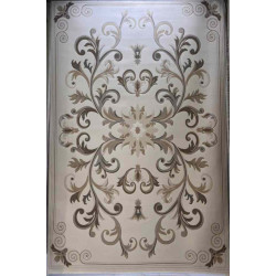 سجاد تركي ايفل 41180A كريم بيج فاتح مقاس 400*600