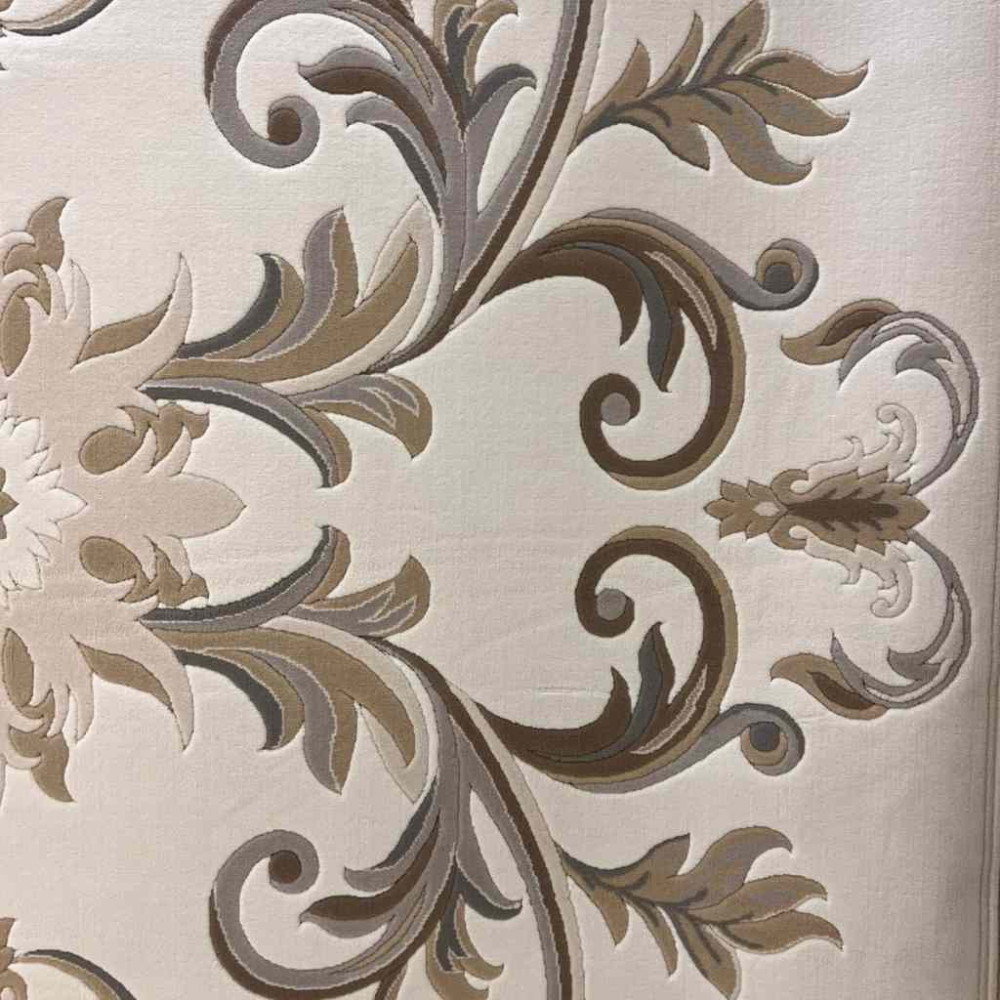 سجاد تركي ايفل 41180A كريم بيج فاتح مقاس 200*300