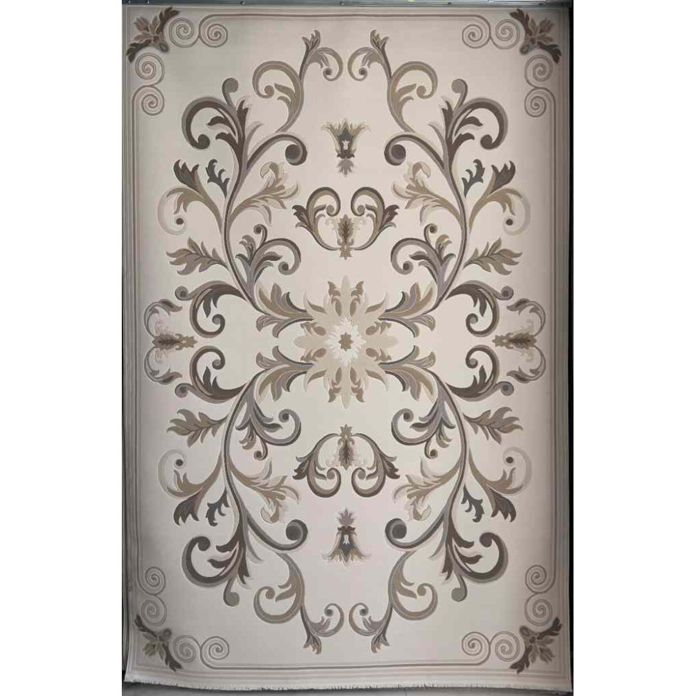 سجاد تركي ايفل 41180A كريم بيج فاتح مقاس 200*300