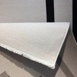 سجاد تركي اطار برواز فريم F493A كريم اسود مقاس 300*400