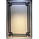 سجاد تركي اطار برواز فريم F494A كريم اسود مقاس 300*400