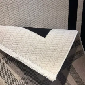 سجاد تركي اطار برواز فريم F603A كريم اسود مقاس 300*400