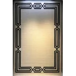 سجاد تركي اطار برواز فريم F604A كريم اسود مقاس 250*350 سجاد تركي اطار برواز فريم F604A كريم اسود مقاس 250*350