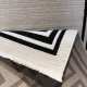 سجاد تركي اطار برواز فريم F605A كريم اسود مقاس 300*400