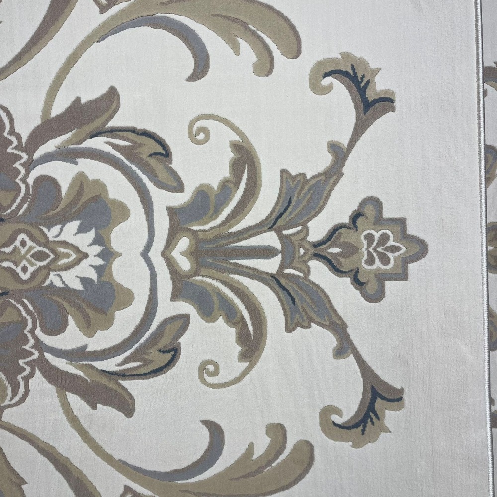 سجاد قصور تركي فرنسي 9002A بيج غامق مقاس 100*200