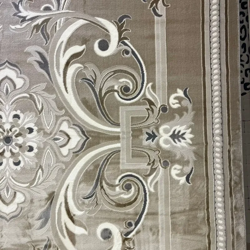 سجاد تركي جنيف نقش فرنسي 42111A بيج مقاس 80*150 - سجاد فرنسي شرقي