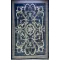 سجاد تركي جنيف نقش فرنسي 42111A سماوي مقاس 50*80