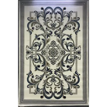 سجاد تركي جنيف نقش فرنسي 42111A كريم مقاس 250*350