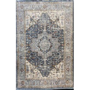 سجاد بلغاري هانوفر K086A ازرق بيج