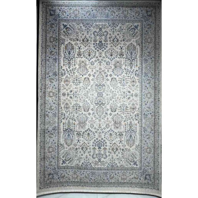سجاد تركي هانوفر KB95A بيج رصاصي فاتح مقاس 100*300