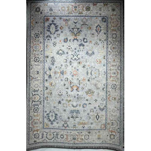 سجاد تركي هانوفر KC01A رصاصي فاتح مولتي روز مقاس 80*150