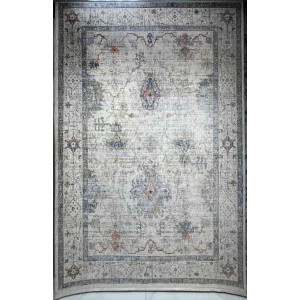 سجاد تركي هانوفر O117G بيج رصاصي فاتح مقاس 250*350