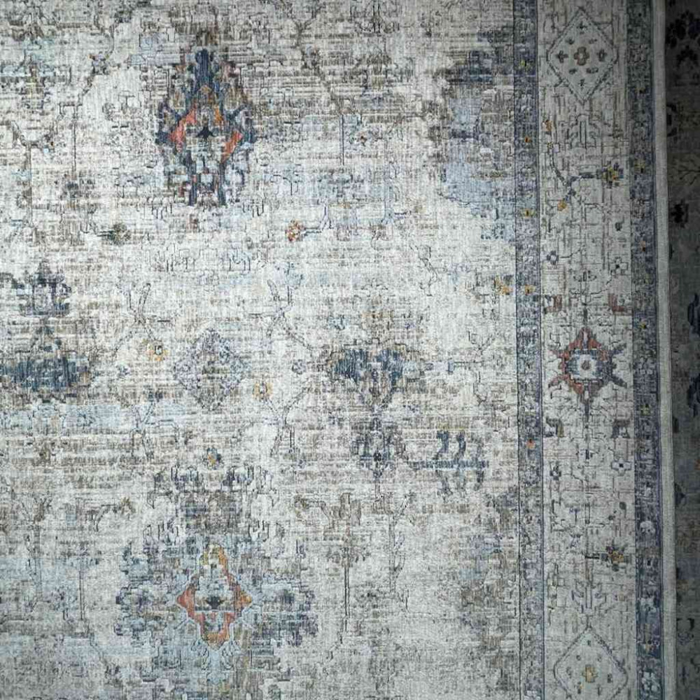 سجاد تركي هانوفر O117G بيج رصاصي فاتح مقاس 250*350