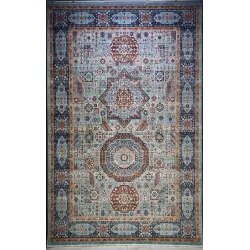 سجاد تركي هانوفر KM82A تركواز سماوي غامق مقاس 200*300