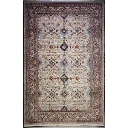 سجاد تركي هانوفر KM88A كريم بيج غامق مقاس 150*220