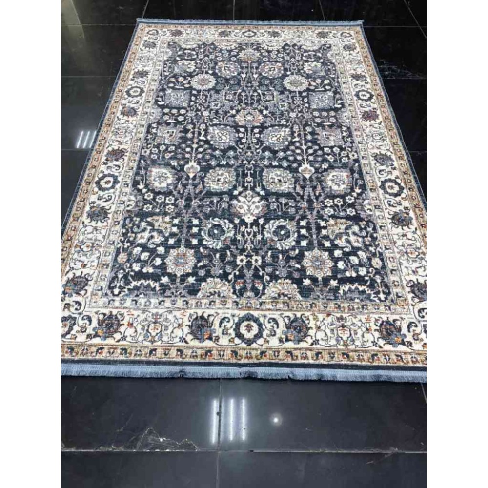 سجاد بلغاري هانوفر B890B ازرق بيج