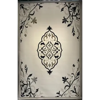سجاد ايريس تركي N0597A اسود مقاس 100*200
