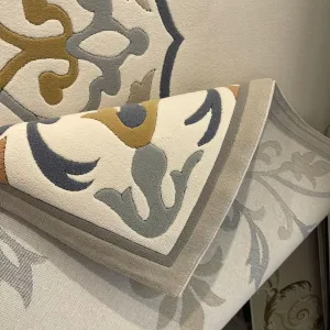 سجاد ايريس تركي N0597A رصاصي دائري مقاس 150*150